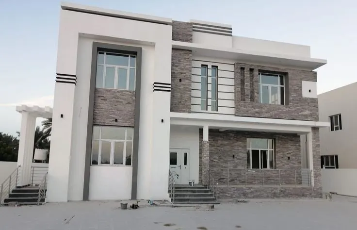 دهانات خارجية بجدةأفكار ملهمة لتصميم واجهات منازل عصرية