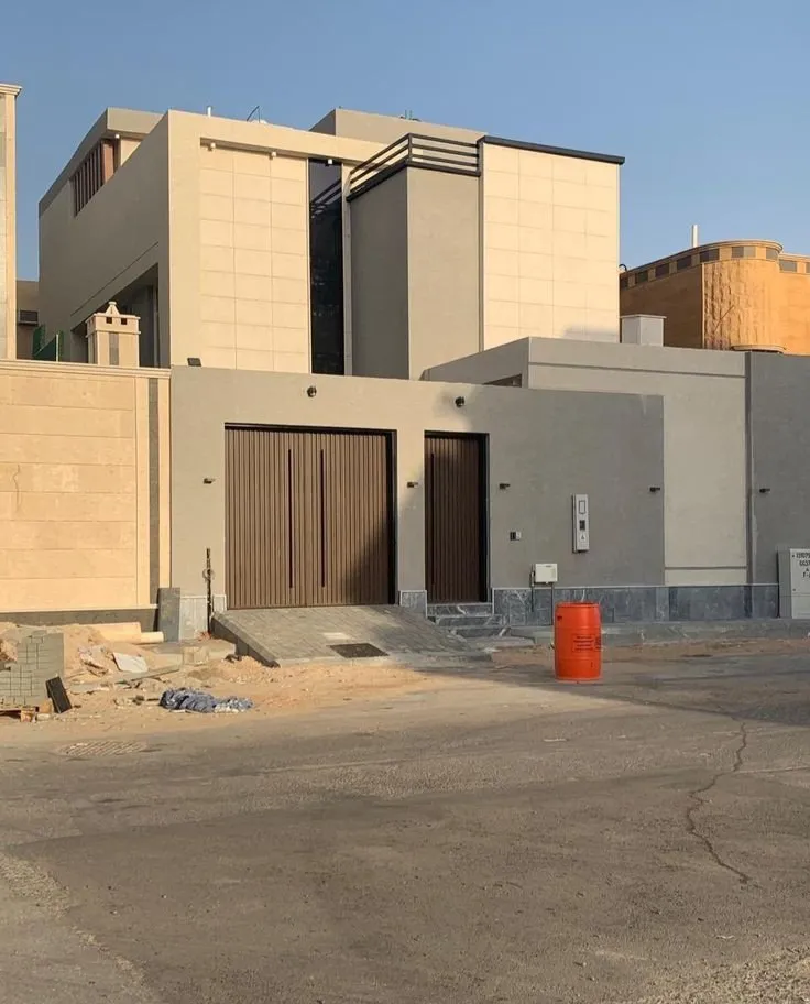 دهانات خارجية بجدةأفكار ملهمة لتصميم واجهات منازل عصرية