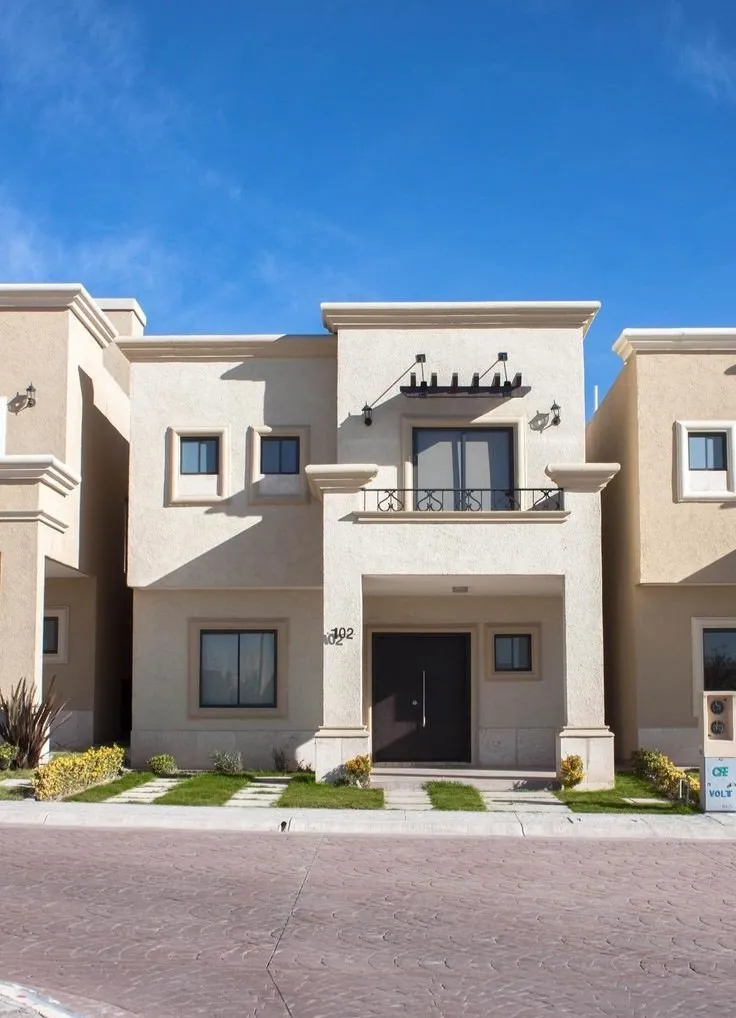 دهانات خارجية بجدةأفكار ملهمة لتصميم واجهات منازل عصرية