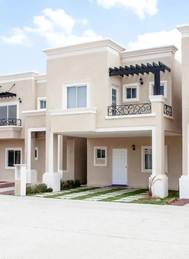 دهانات خارجية بجدةأفكار ملهمة لتصميم واجهات منازل عصرية