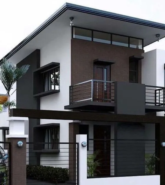 دهانات خارجية بجدةأفكار ملهمة لتصميم واجهات منازل عصرية