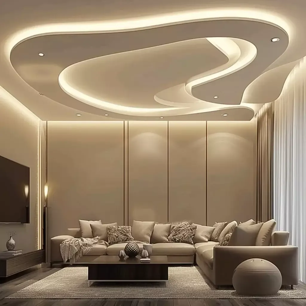 ديكورات جبسية حديثةطريقة التركيب وأشكال مميزة لعام 2025 جدة