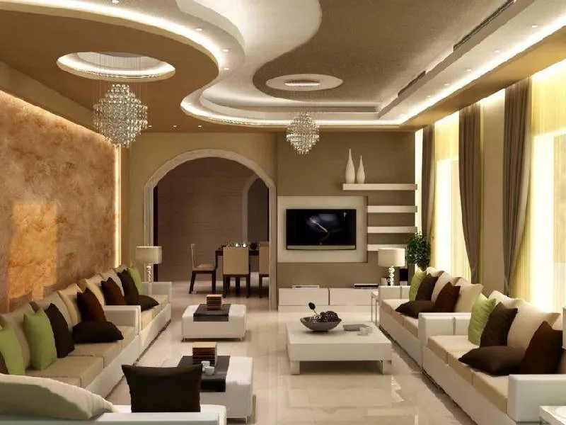 ديكورات جبسية حديثةطريقة التركيب وأشكال مميزة لعام 2025 جدة