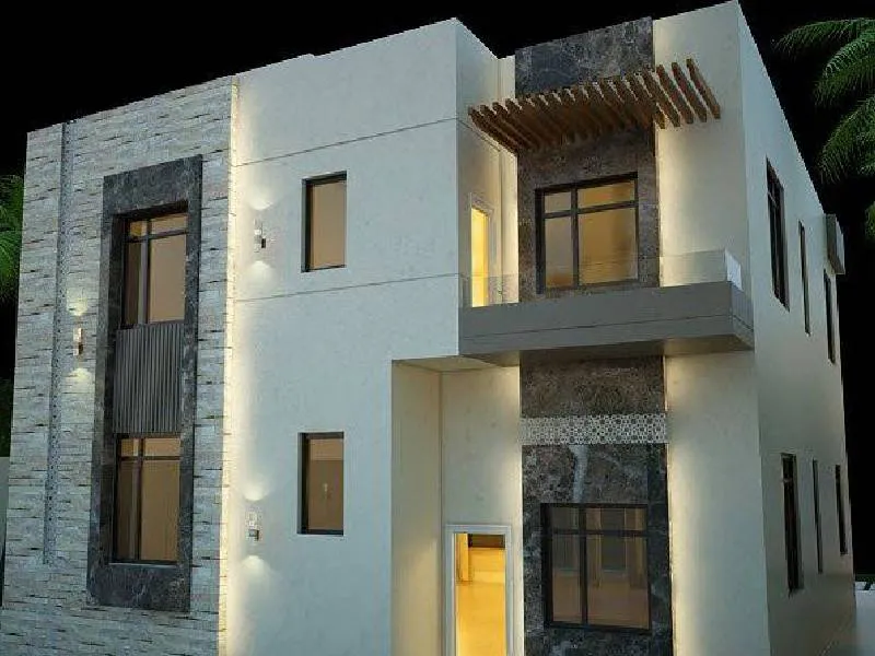 دهانات واجهات الجرافيت والبروفايل مودرن في جدة 2025